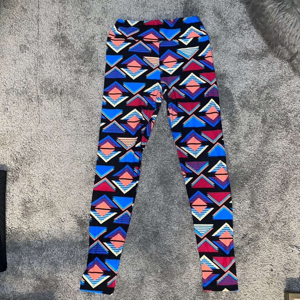 LuLaRoe detail printed leggings